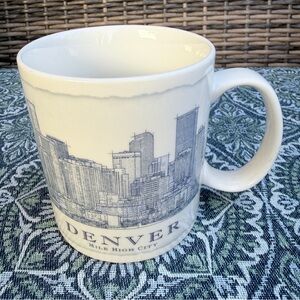Starbucks 2008 Denver Colorado Mile High City Architectural Series 18oz Cup Mug